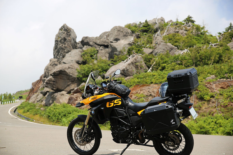 F800GS 20140730 岩手キャンプツーリング