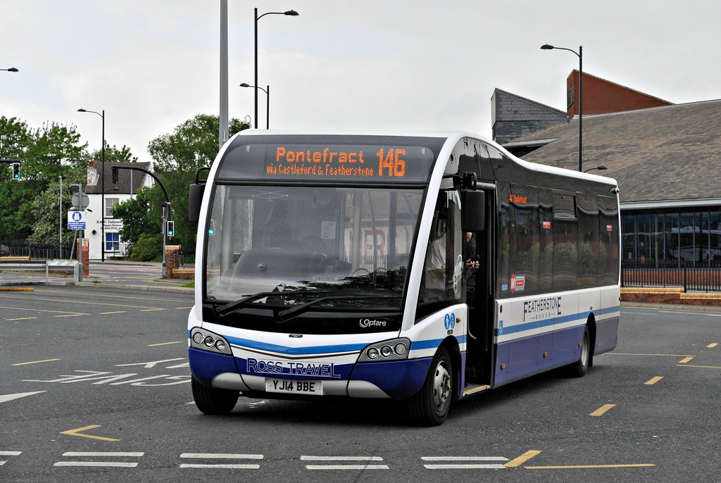Ross Travel Optare Solo SR M9600 1 YJ14 BBE