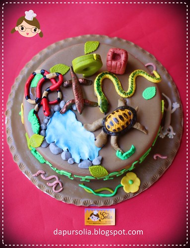Reptile Cake for Matthew's Birthday