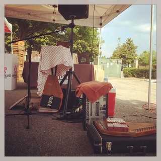 Today's setup at The Summit Farmer's Market.