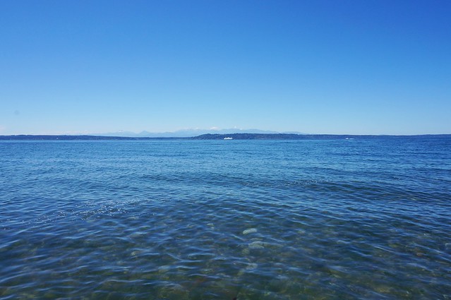 clear day on the Puget Sound