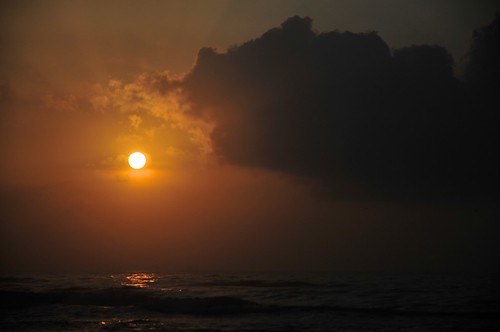 ocean summer sky sunrise amber texas goldenhour southpadreisland