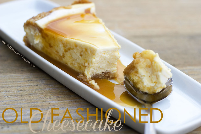 Old fashioned cheesecake