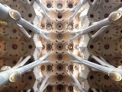 Sagrada Familia Deckengewölbe