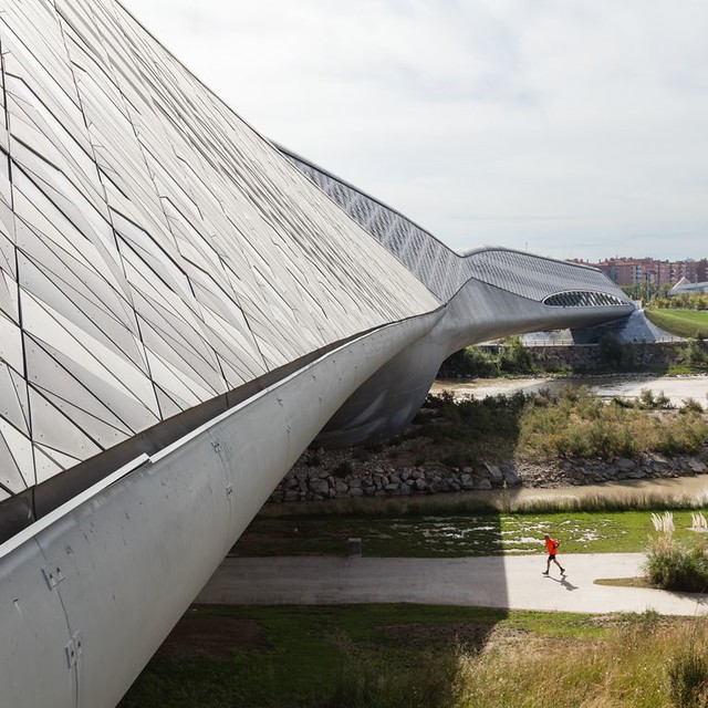 Zaha Hadid architects. Zaragoza bridge pavilion #2