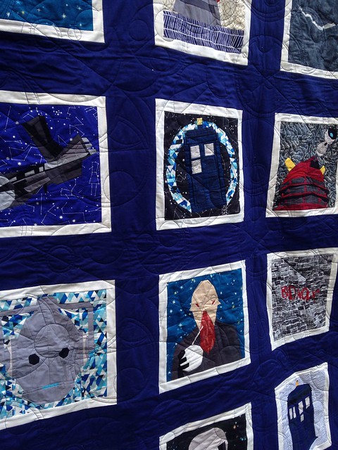 Doctor who along quilt is complete!