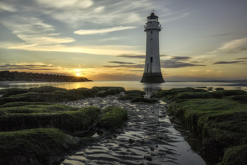 sunset lighthouse newbrighton northwestengland