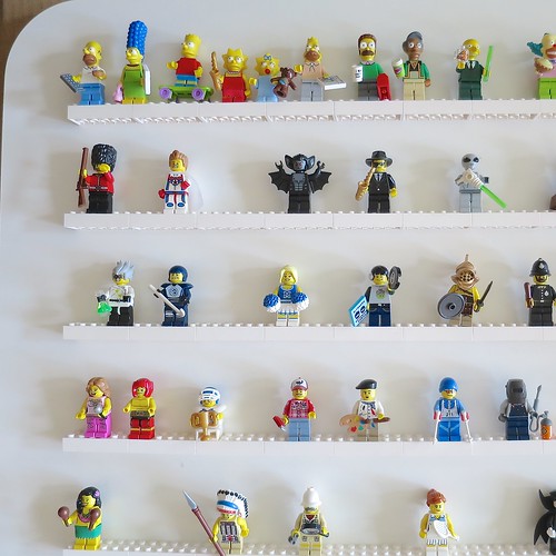 Iron Craft '14 Challenge #12 - Lego Minifig Wall Display