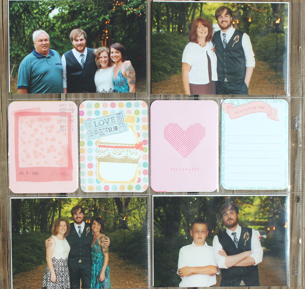 (More or Less) Jess: Project Life Wedding Album Update