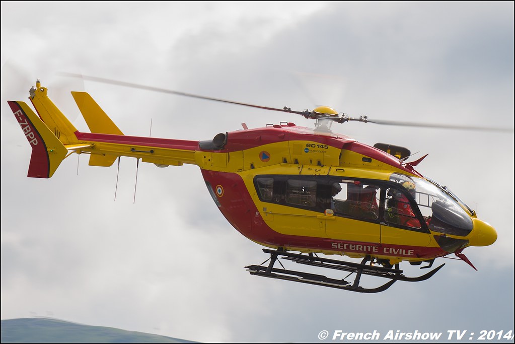 EC-145 Sécurité Civile , meribel airshow 2014