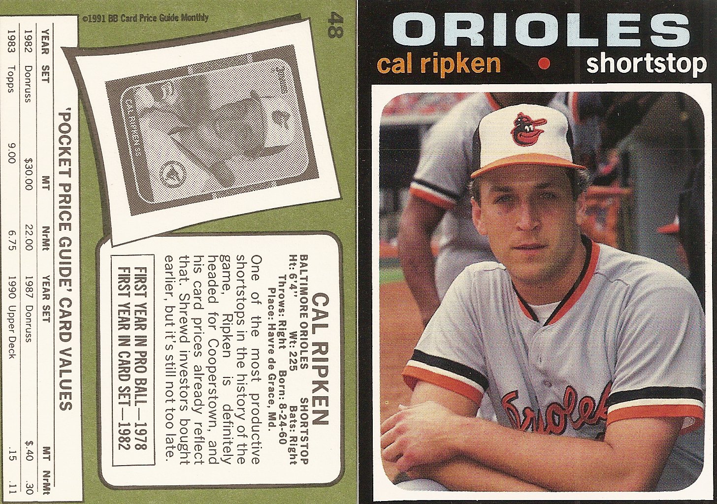 2003 Donruss Anniversary 1983 Baltimore Orioles Baseball Card #10 Cal Ripken 