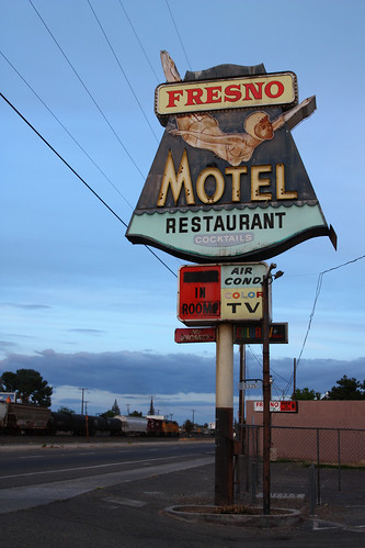 california sunset usa signs sign vintage neon unitedstates decay motel fresno