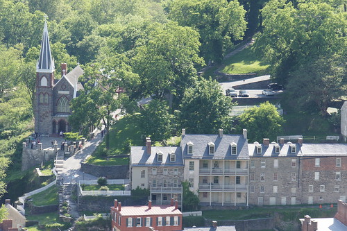 Harpers Ferry view from Maryland Heights Overlook