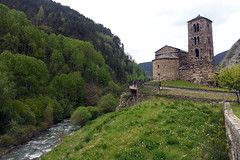 Church Sant Joan de Caselles, Canillo, Andorra