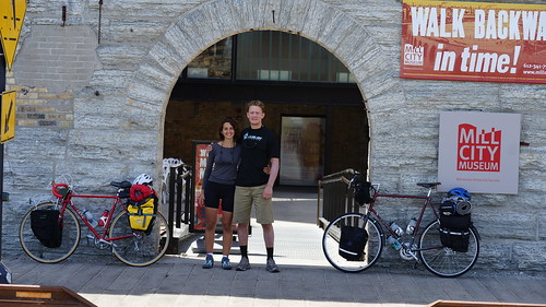 Arta & Nick Biking from Minneapolis to New Orleans