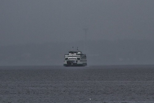 spaceneedle ferry washingtonstateferry washingtonstate washington manchester wsf pugetsound gray grey gloomy cloudy mood moody