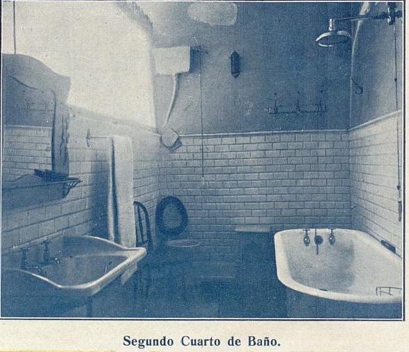 Interior del Casino de Toledo en 1916. Boletín del 50 aniversario del Centro de Artistas e Industriales. Archivo Municipal de Toledo (c)