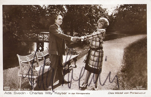 Ada Svedin and Charles Willy Kayser in Das Mädel von Pontecuculi
