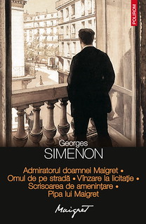 Romania: L'amoureux de Mme Maigret, L'homme dans la rue, Vente a la bougie, Menaces de mort, La pipe de Maigret, paper and eBook publication