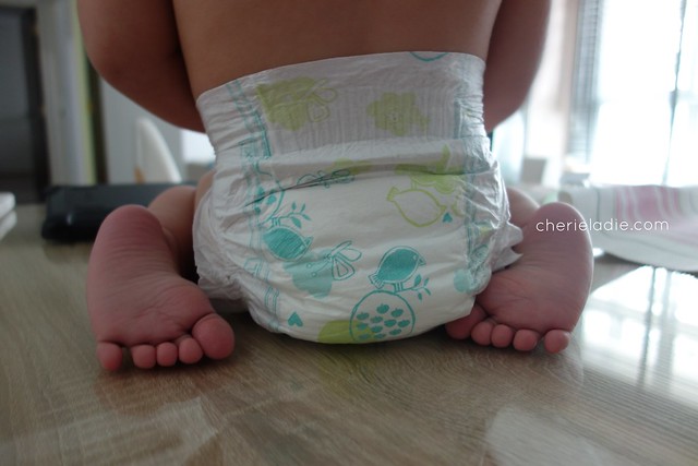 Well-fitted diapers that don't pinch baby's waist
