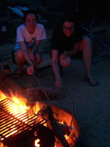 A state park visit is not complete without roasting marshmallows over an open fire