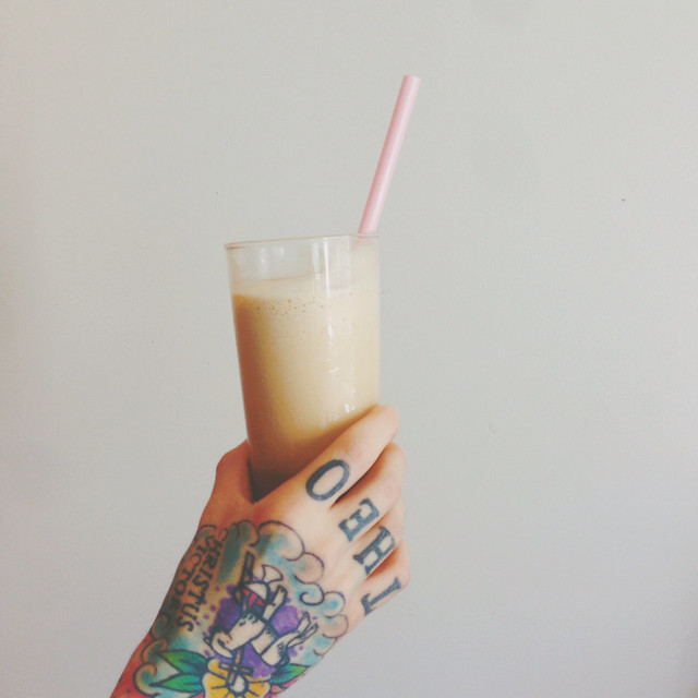 DIY Blended Coffee - Recipes with almond milk