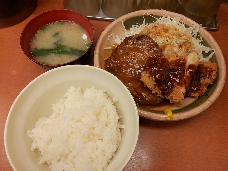 應該是這次日本行最完整的一餐。