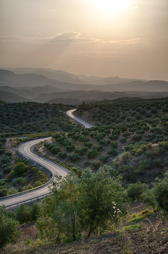 road sunset andalucia hills hdr 24120mmf4 nikond610