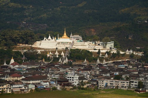 mogok chanthagyipagoda chanthargyipagoda viewfrompadamyarpagoda