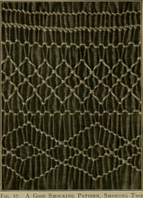 Image from page 37 of "The Priscilla smocking book, a collection of beautiful and useful patterns, with directions for working" (1916)
