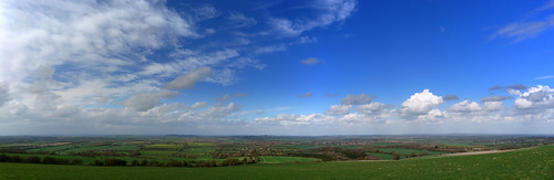 cloudscape panorama stitched microsoftice wiltshire gloucestershire oxfordshire uk whitehorsehill uffington downs march 2017 stevemaskell