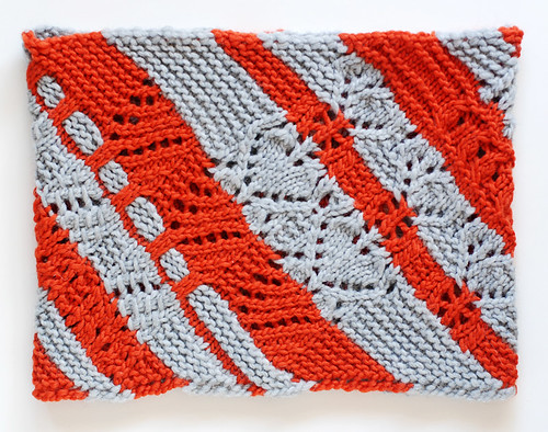 Adventure Knitting sample knit