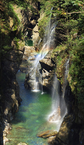 italy autostitch water waterfall rainbow italia piemonte acqua arcobaleno piedmont cascata verbania vco