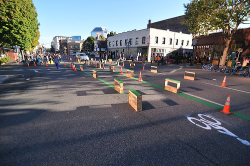 Better Block demonstration project on 3rd Ave-20