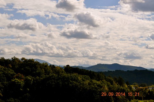 mountain clouds view condos