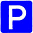 Дорожный знак - парковка (ПДД)