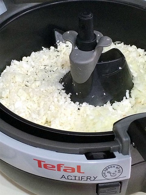 tefal actifry_cauliflower rice