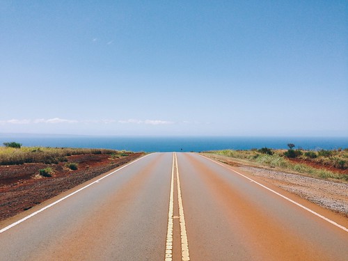 ocean road mer landscape hawaii route paysage lanai manelebay