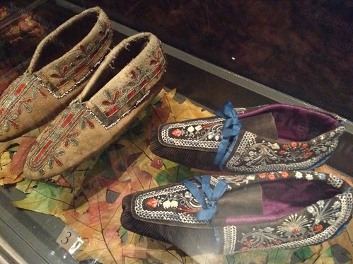 Bata Shoe Museum美国东北部原住民鞋子