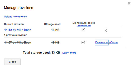 how to stop google drive users from deleting