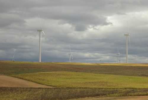 spain wind windfarm turbines