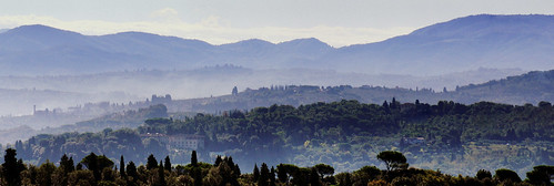 lighting trees light italy sun landscape italia september hills tuscany layers toscana mists stevemaskell 2014 artimino