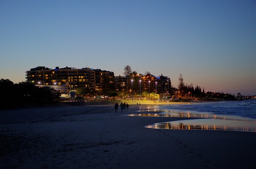 sunset beach night sony australia queensland alpha hdr mooloolabah a7s