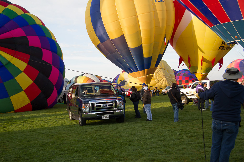 Albuquerque Hot Air Balloon Fiesta Mass Ascension | New Mexico