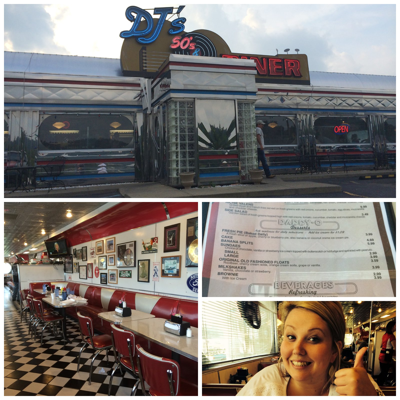 DJs Diner Collage