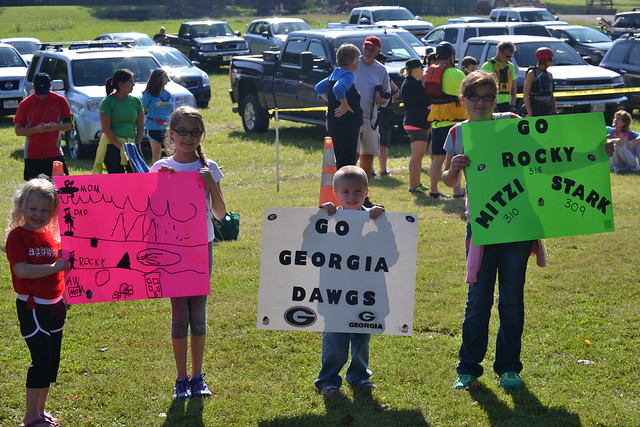 Bring the whole family and join the Georgia Dawgs gang in rooting mom and dad to the finish line!