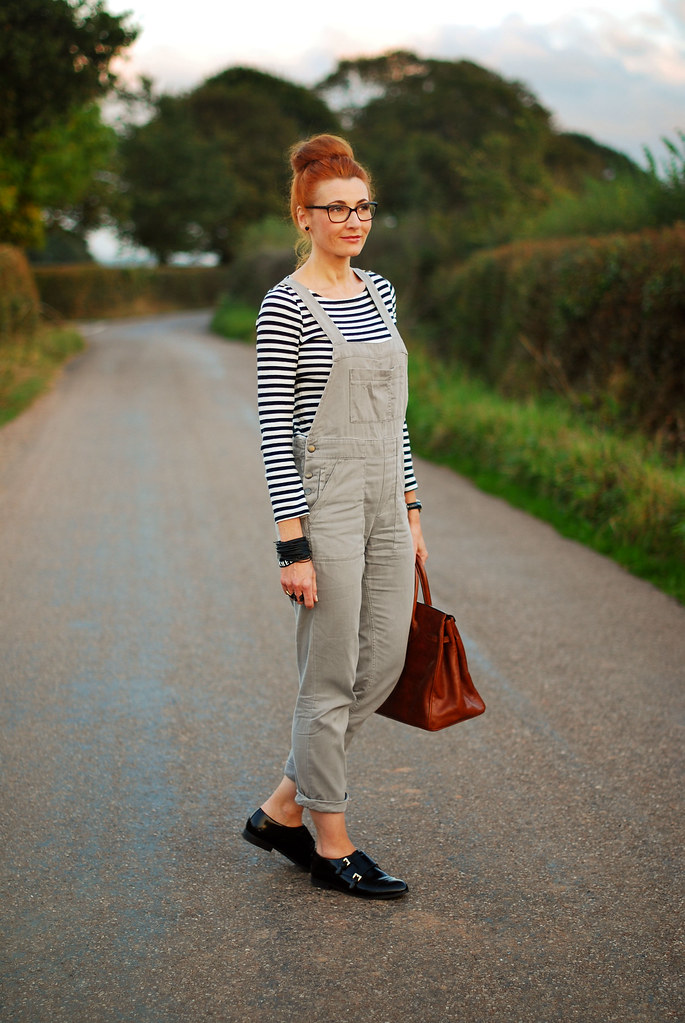Breton stripes and dungarees