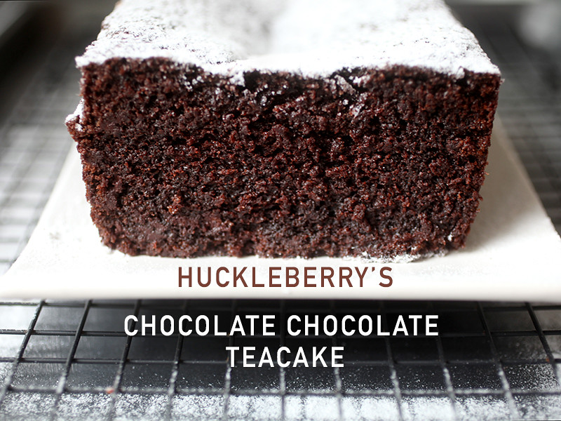 Huckleberry's Chocolate Chocolate Teacake
