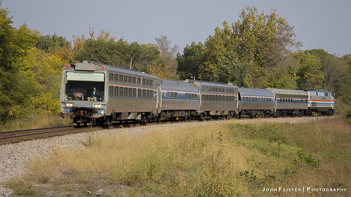railroad train canon lafayette tour special amtrak passenger viewliner hoosierstate officecar americanview p951 p95101