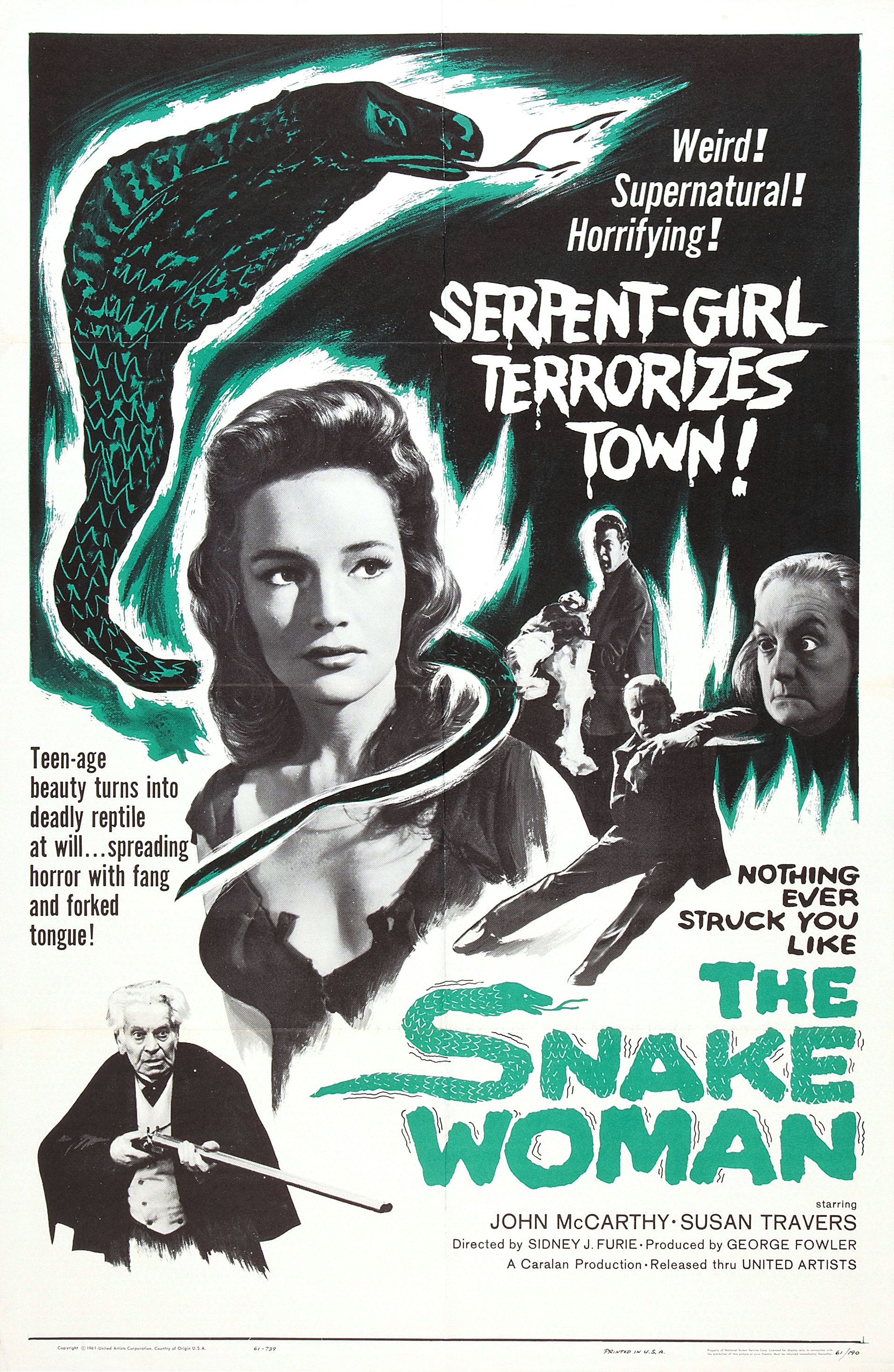 The Snake Woman (1961)